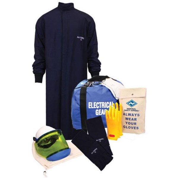 12 cal/cm Arc Flash Kit with Long Coat and Leggings Navy